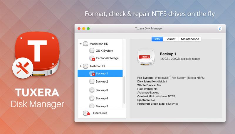 Tuxera NTFS for Mac 